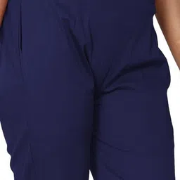 SRISARAS Women Pack of 2 Regular Fit Mid-Rise Cotton Trouser image 4