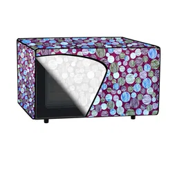 The Furnishing Tree PVC Waterproof Microwave Oven Cover Compatible for LG 32 L Convection MJ3286BRU image 2