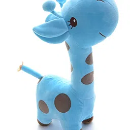 Tickles Giraffe Soft Stuffed Toy for Kids Boy Girl Gift (Color: Blue Size: 20 cm)-picture-16