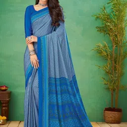 Reboot Fashions Ethnic Motifs Pure Crepe Saree-picture-29