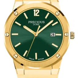 Precious Duke Men Round Dial & Stainless Steel Strap Analogue Watch PD14T8088-836314342504 image 4