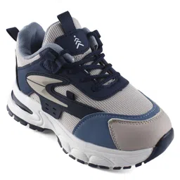 Pine Kids Lace Up Sneaker Shoes - Blue image 3