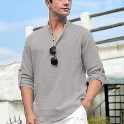 M'COT Men Thread Work Kurta-picture-25