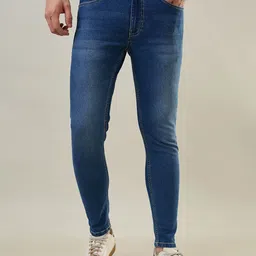 TIM PARIS Kane Men Original Skinny Fit Mid-Rise Light Fade Stretchable Jeans-image-95