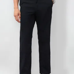 U.S. Polo Assn. Men Cotton Slim Fit Heathered Trousers-picture-38