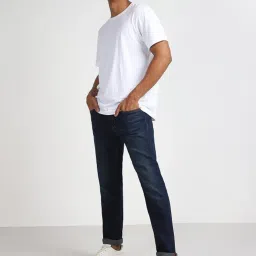 Lee Indigo Blue Cotton Slim Fit Jeans image 5