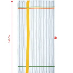 Thirsty Towel Multicolour Blend Stripes Bath Towel image 1
