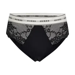 Guess Black Self Design Belle Brief image 1