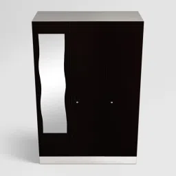 Godrej Interio Slimline 3-Door Steel Almirah, ShellWine Red (1-Year Warranty, 1 Locker) image 5