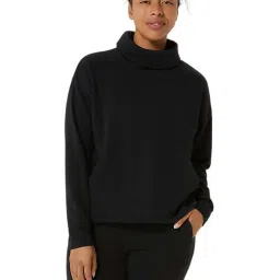 Asics Black Plain Sports T-Shirt image 1