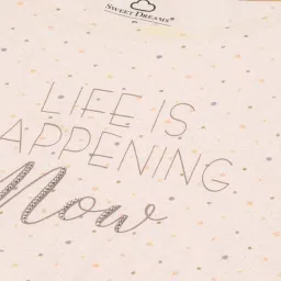 Sweet Dreams Beige Cotton Printed Sleep Tee image 5