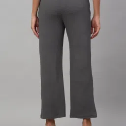 NEUDIS Grey Regular Fit Mid Rise Trousers image 2