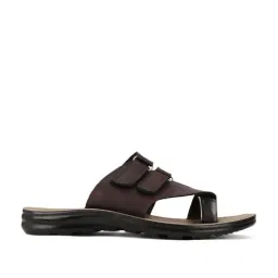 Bata Men's Brown Toe Ring Sandals-picture-25