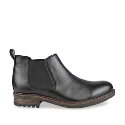 Regal Men's Black Chelsea Boots-picture-21