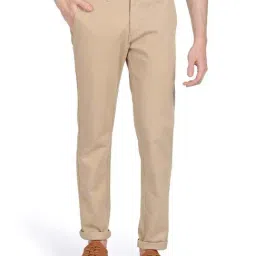 U.S. Polo Assn. Khaki Cotton Regular Fit Chinos-picture-22