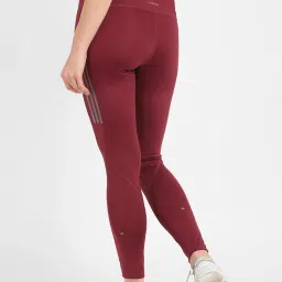 Adidas Maroon How We Do Tights B image 2