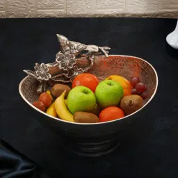 Troveas Silver Aluminium Bowl-picture-21