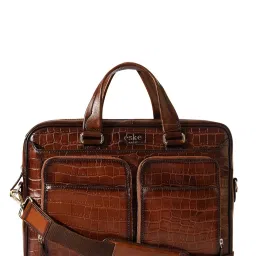 Eske Tan Animal Effect Large Messenger Bag image 1