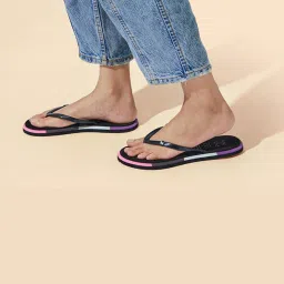 Neemans Women's Black Flip Flops image 1