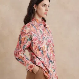 RAREISM Multi Cotton Printed Long Sleeves Shirt image 3