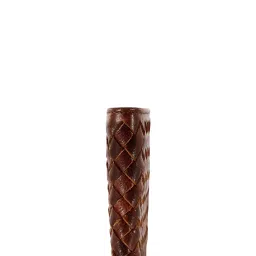 Eske Brown Woven Leather Bi-Fold Wallet for Men image 4