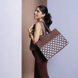 ZOUK Bidri Kaiser Printed Tote Handbag image 1