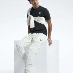 Reebok White Regular Fit Printed Sports Joggers image 5