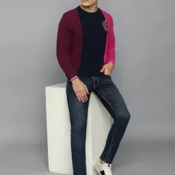 Louis Philippe Sport Multicolored Cotton Regular Fit Colour Block Sweatshirt image 5