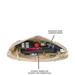 Lavie Chirpy Cream White Synthetic Clutch image 5