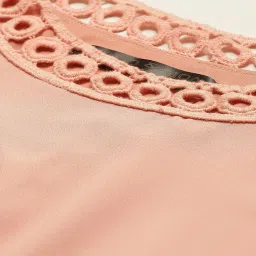 DODO & MOA Peach Maxi Dress image 5