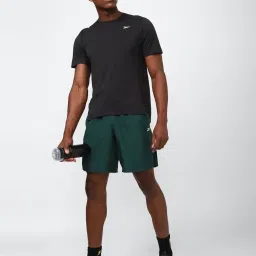 Reebok Green Regular Fit Sports Shorts image 5