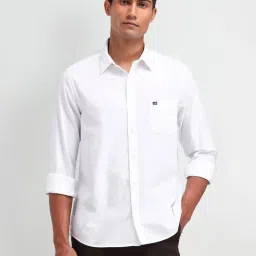 Arrow Sport White Cotton Slim Fit Shirt image 1