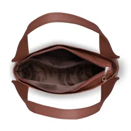 ZOUK FloMotif Trapezia Black Printed Tote Bag image 5