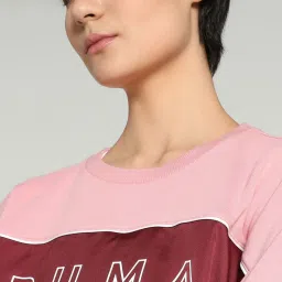 Puma Pink Printed Sweatshirt image 5