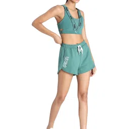 Puma Green Training Bra image 5