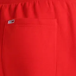 Tommy Hilfiger Deep Crimson Regular Fit Logo Printed Joggers image 5