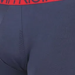 Calvin Klein Casper Blue Regular Fit Logo Printed Trunks image 5