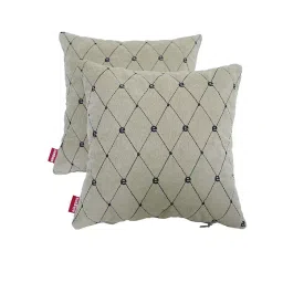 Elegant Beige Comfy Pillow And Neck Rest E CU01 Set of 4 image 2