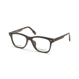 Ermenegildo Zegna ZC5016 52 062 Brown Square EyeFrame for Women image 1