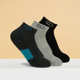 Ajile by Pantaloons Cotton Multi Men Socks - Pack of 3 image 1