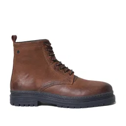 Jack & Jones Men's Brown Derby Boots image 1