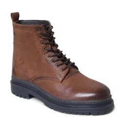 Jack & Jones Men's Brown Derby Boots image 2