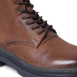 Jack & Jones Men's Brown Derby Boots image 4