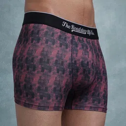 The Roadster Lifestyle Co Pack Of 2 Printed Breathable Trunks PACK OF 2-PV-Print-RO6-RO19- image 2