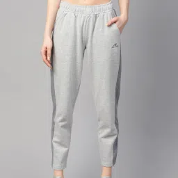 ALCIS Grey Melange Textured Trackpants image 1