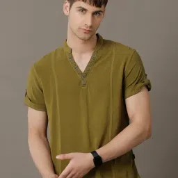 Identiti Green Slim Fit Shirt-picture-28