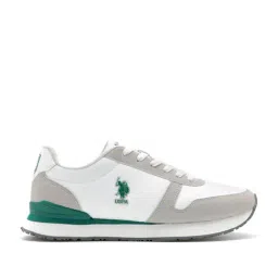 U.S. Polo Assn. Men's White Casual Sneakers-picture-42