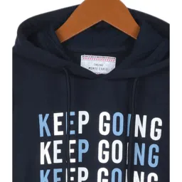 Monte Carlo Kids Navy Printed Full Sleeves Sweatshirt image 3