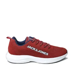 Jack & Jones Men's Maroon Casual Sneakers image 1