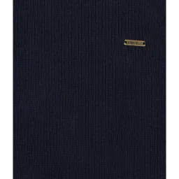 Allen Solly Junior Navy Solid Sweater image 3